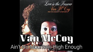 【Van McCoy】 Ain't No Mountain High Enough 【The Moonlight Cats Radio Show Vol.2】【浜田省吾】