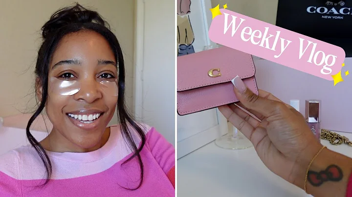 Vlog: Coach Tabby Wallet Unboxing | First Time at Just Salad