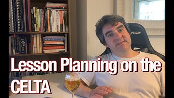 Lesson Planning on the CELTA