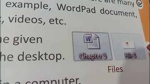 class 2 computer lesson 7 file management