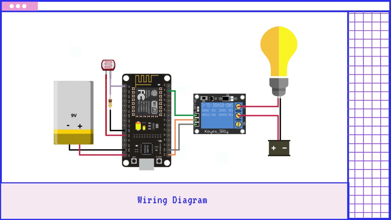IoT Connected Smart Lamp - YouTube