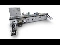 Inline "Official video" - Back gluer for hard cover preparation - Meccanotecnica