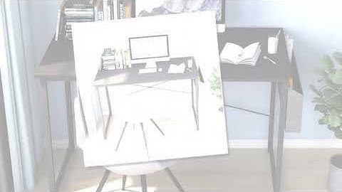 Cubiker Writing Computer Desk 39" Home Office Study Desk