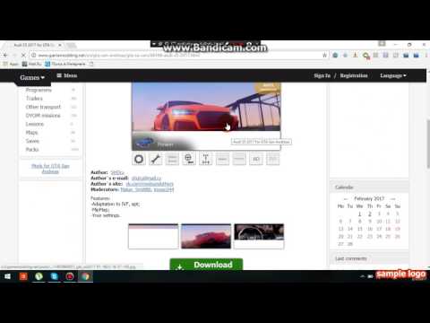 როგორ ჩავყაროთ სანანდრეასში მანქანები უპროგრამოდ