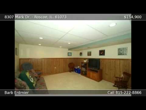 8307 Mark Dr., Roscoe, IL home video tour