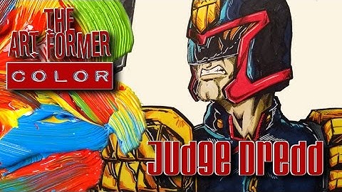 The Art Former: JUDGE DREDD (Sylvester Stallone)