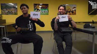 Deutschtest Für Joël Monteiro Und Jordan Lefort