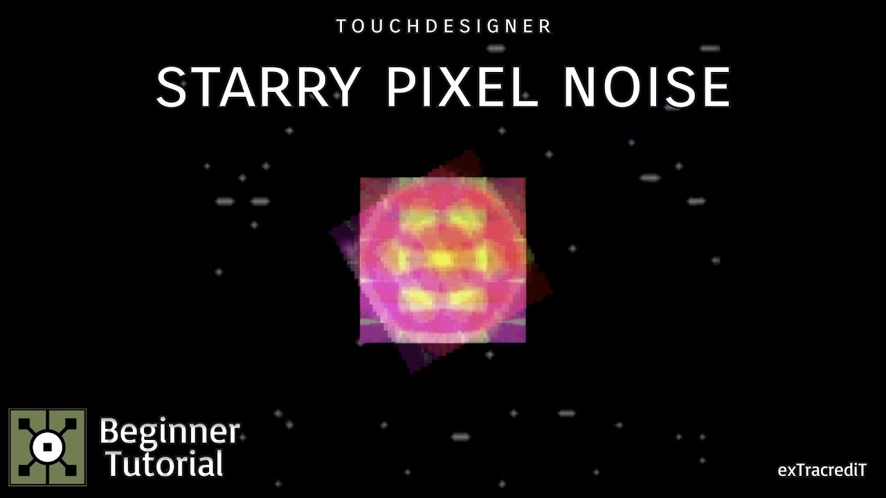 Starry Pixel Noise // Beginner TouchDesigner Tutorial 2 - YouTube