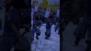PARED ASHIGARU #totalwar #shogun #samurai #japan #strategy #español #gameplay