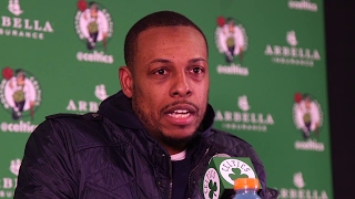 Paul Pierce Postgame Interview   Clippers vs Celtics   February 5, 2017   2016 17 NBA Season