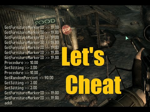 Let's Cheat on Fallout 3 PC - Console Command Cheats (ammo, godmode, etc) - NOELonPC