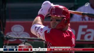 Mike Trout Hits Clutch Home Run To Cut The Lead To 7