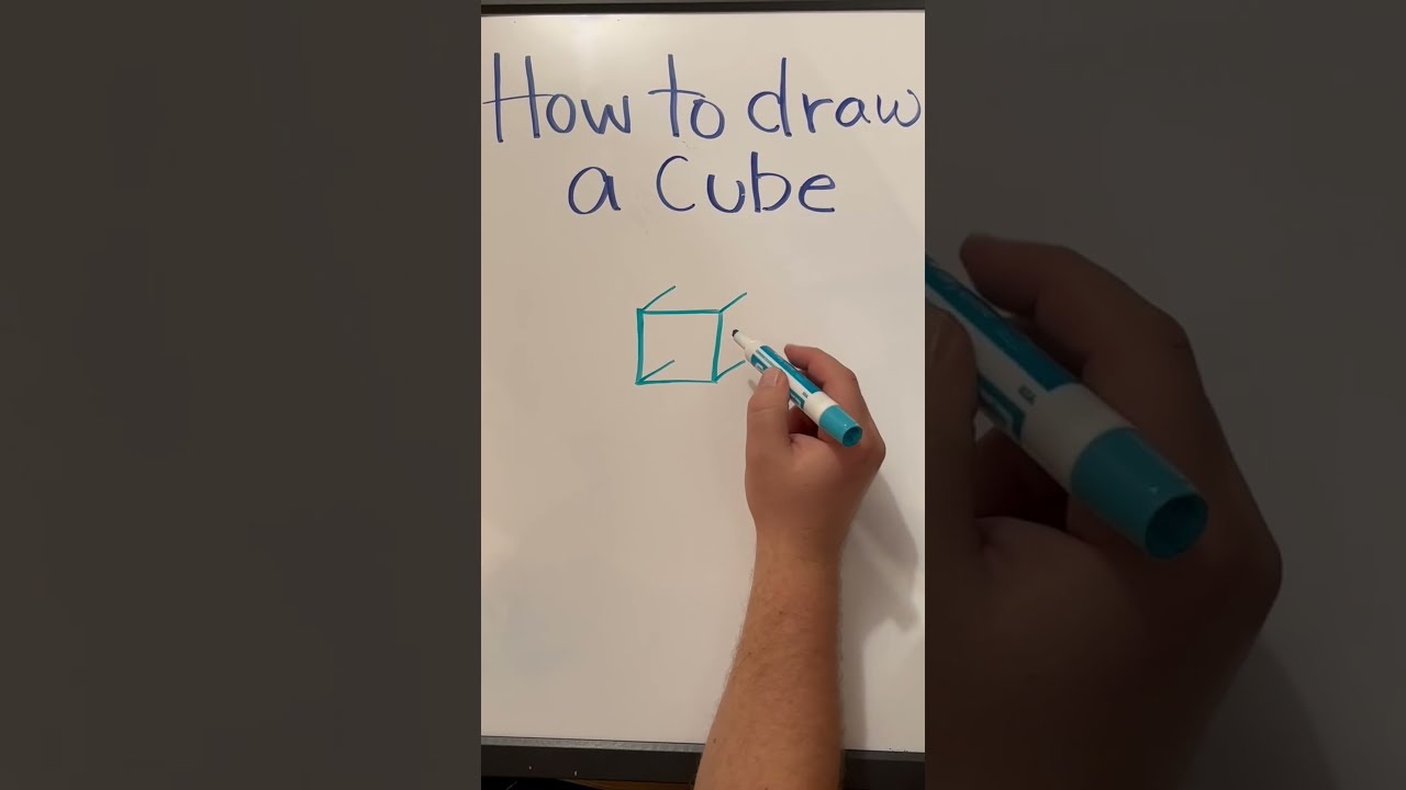 How To Draw A Cube