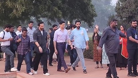 Sidharth Malhotra & Rohit Shetty Webseries Shooting - Indian Police Force 🤩
