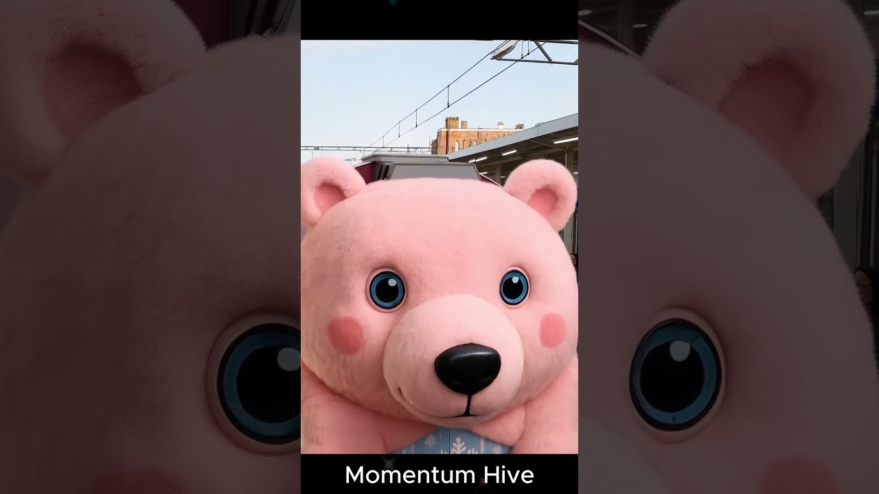 🚆🧸 Inside the World's Cutest Giant Teddy Bear Train! 💖✨