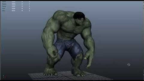 Hulk Idle Animation