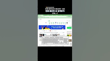 크롬 핵심 단축키 - 20강 | 현재 페이지 내 검색하기 (Ctrl + F)   | 크롬 단축키 | 업무효율