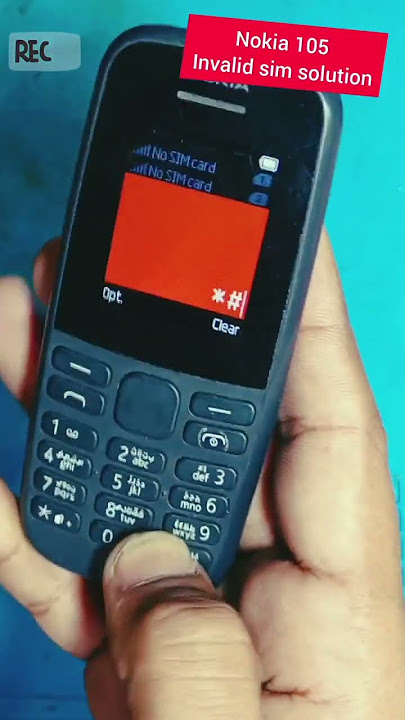 Nokia 105(2019) invalid sim || TA-1174 imei repair #nokia105invalidsim #TA1174invalidsim  #TA1174