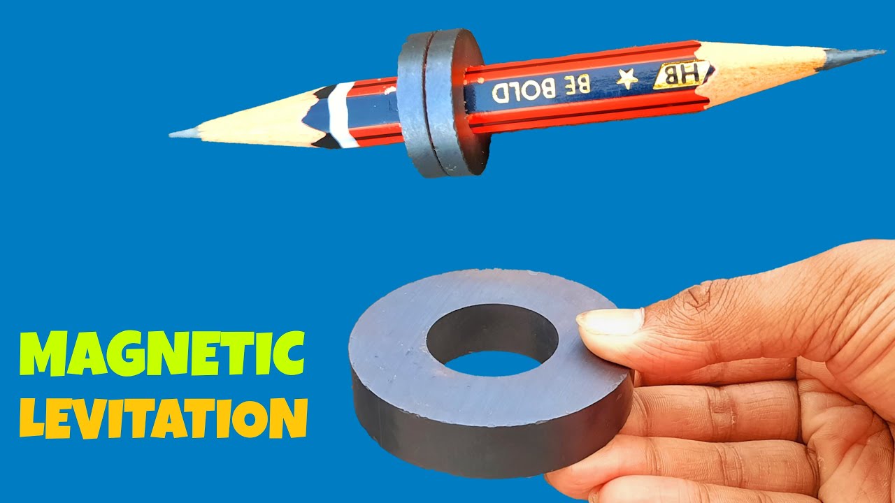 Levitating Pencil With Magnet Science Project 