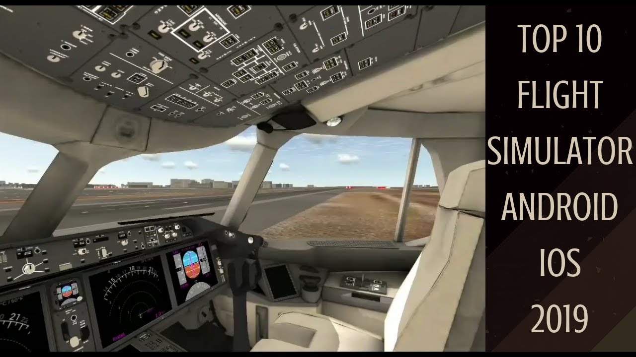 Top 10 Flight Simulator Android & iOS Games 2019 - YouTube
