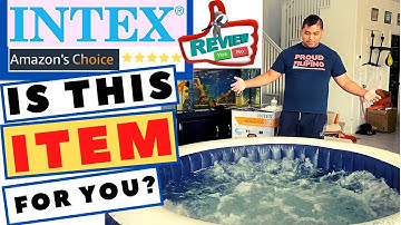How to Install "INTEX PURESPA SB-H10 HOT TUB" STEP BY STEP!!!