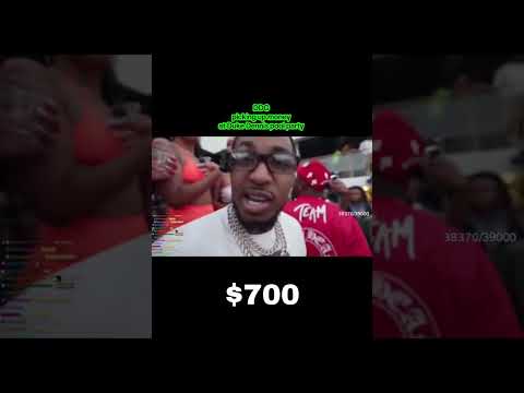 DDG Picking up money at Duke Dennis pool party 😂 #shorts #funny #clips #trending #ddg