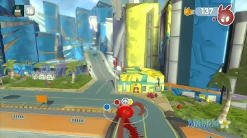 De Blob 2 Walkthrough - Blanctown Challenges - Part 2