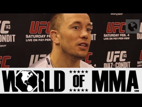 GSP Isn't Afraid of Nick Diaz