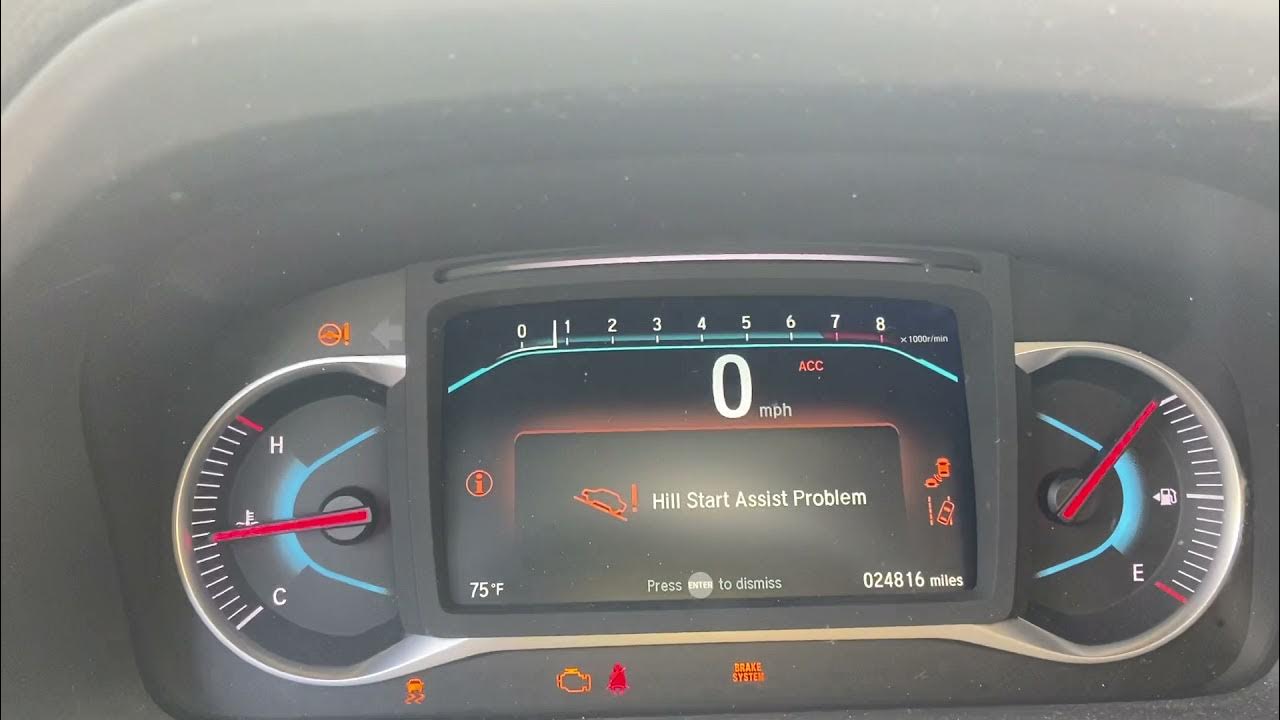 Honda Pilot warning light issues - YouTube