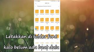cara memasang font aksara jawa untuk menulis di office android screenshot 1