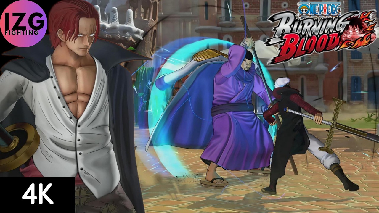 One Piece Burning Blood - Shanks/Mihawk (Versus : Vs Hardest AI