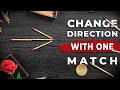 Move one match to turn over the arrow Part 2
