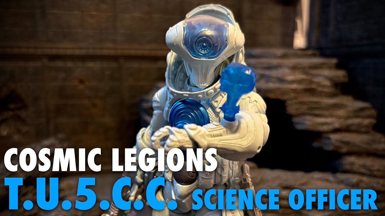 Cosmic Legions T.U.5.C.C. Science Officer review - YouTube