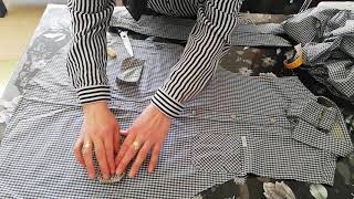 Kullanmadğiniz Gömlekleri̇ Atmayin Gömlekten Mutfak Önlüğü Yapımı Geri Dönüşüm Serisi