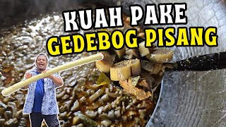 CUMA DI ACEH, GEDEBOG PISANG DI JADIKAN SAJIAN KULINER SE NIKMAT INI !!!