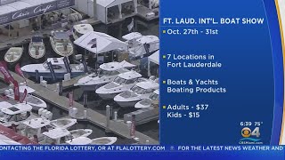 Fort Lauderdale International Boat Show Kicks Off Wednesday