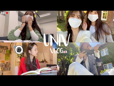 my typical UNI life in japan!! (ft. face-to-face class🤍)