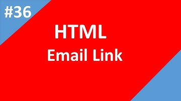 Email Link in Html | Part -36 | Html Tutorial Tech Talk Tricks