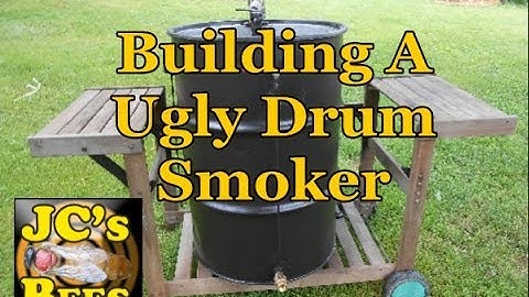 Building A Ugly Drum Smoker