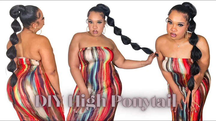 *DIY* How to: High Ponytail Tutorial | Bubble Meth...