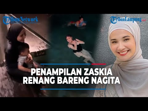 Renang Bareng Nagita Slavina, Penampilan Zaskia Sungkar Disorot | @TRIBUNLAMPUNGNEWSVIDEO