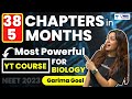 38 Chapters in 5 Months! Most Powerful YT Course for Biology is Here! | NEET 2023 | Garima Goel