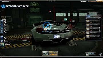 Need For Speed World Offline - McLaren MP4-12C - Customization