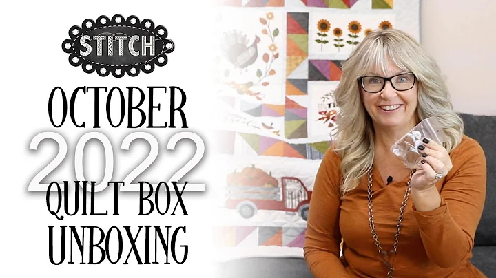 October Quilt Box | Unboxing | Lisa Bongean | Prim...