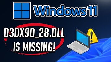 FIX d3dx9_28.dll Missing Error in Windows 11/10 - [2025]