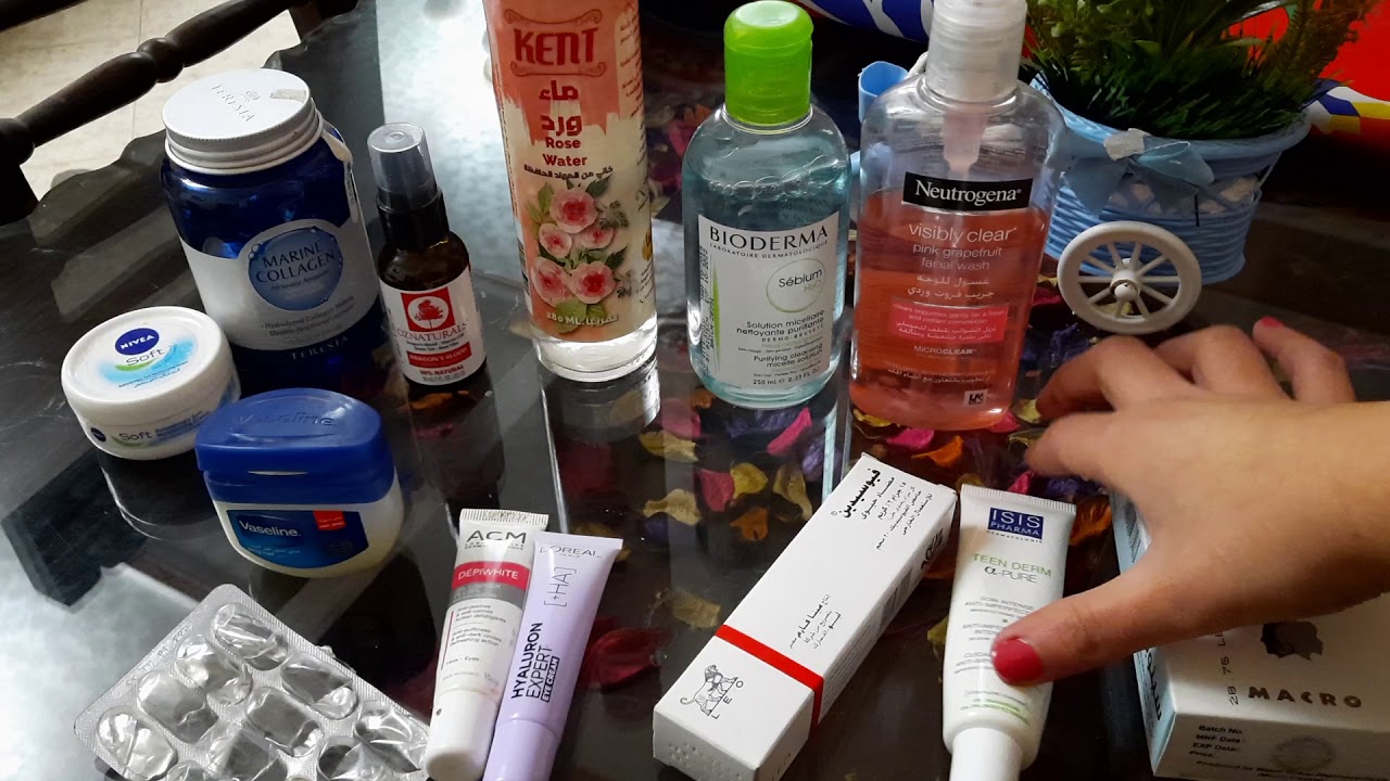ريفيو منتجات العنايه بالبشره
