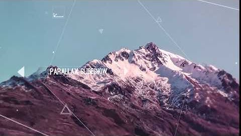 Dynamic Parallax Slideshow After Effects Template
