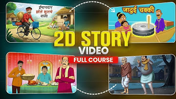 Mobile Se AI Cartoon Video Kaise Banaye | Complete Course Step-by-Step | Free Tools