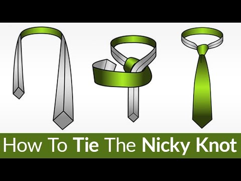 Best Alternative to the Half Windsor? | How to Tie the Nicky Knot Video Tutorial | Fun Necktie