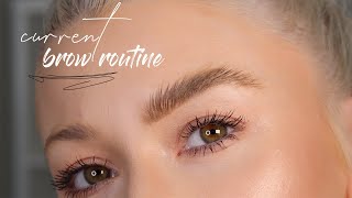 current brow routine | lolaliner